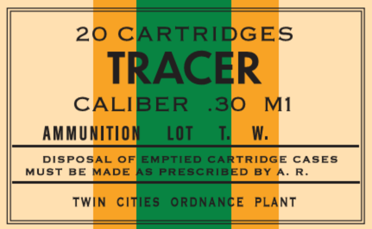 .30-06 cosmetic tracer rounds (red tip)